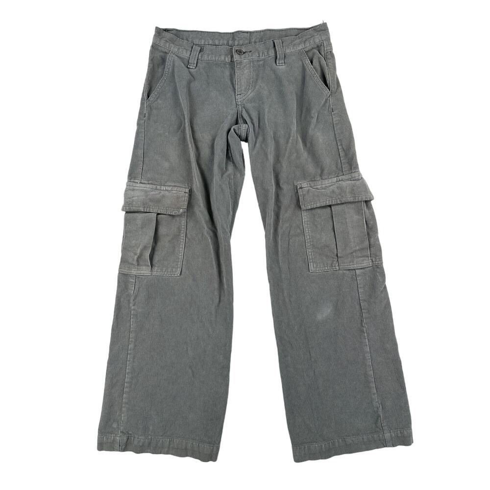 Brandy Melville - Kyle Corduroy Cargo Pants in Gray